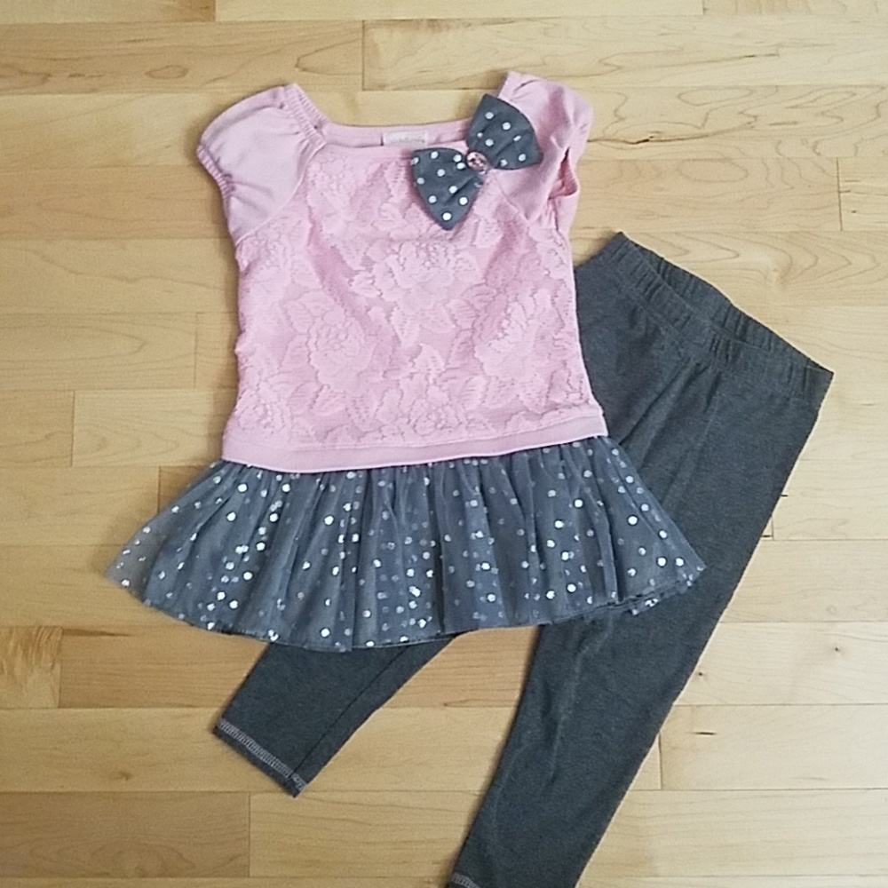 💜3 for $25💜Youngland Tunic & legging 3T